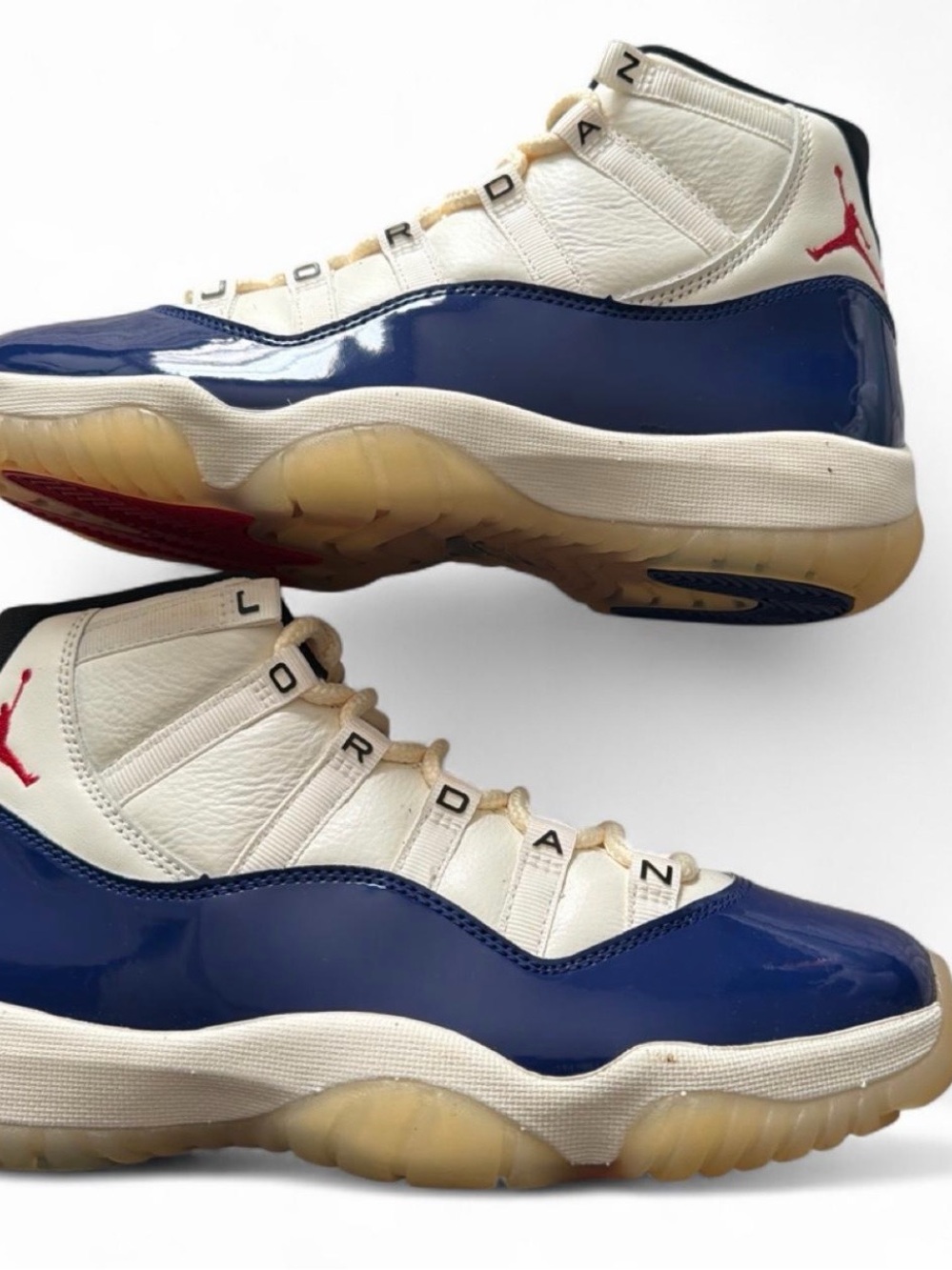 Jordan Men’s Sneakers - White, Navy, Red
